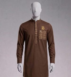 Tunique Homme Café Chic – Royal Design Tunique Homme Café Chic – Royal Design