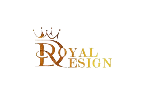 Logo officiel de Royal Design, boutique de vêtements pour homme à Pointe-Noire spécialisée dans les tuniques, chemises et ensembles élégants.